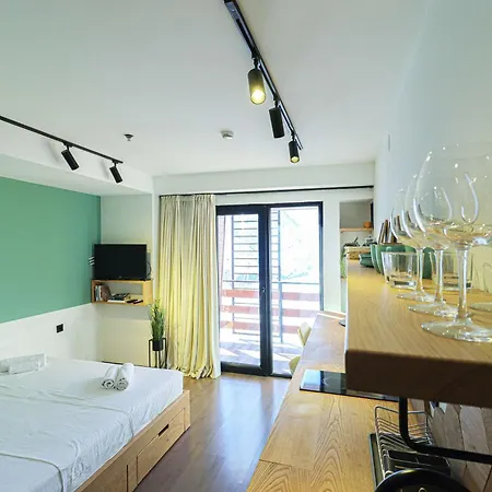 Stylish Studio Apartment With Balcony In Marshall Gudauri Project Экстерьер фото