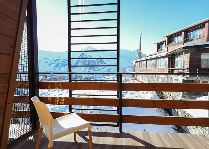 Stylish Studio Apartment With Balcony In Marshall Gudauri Project
