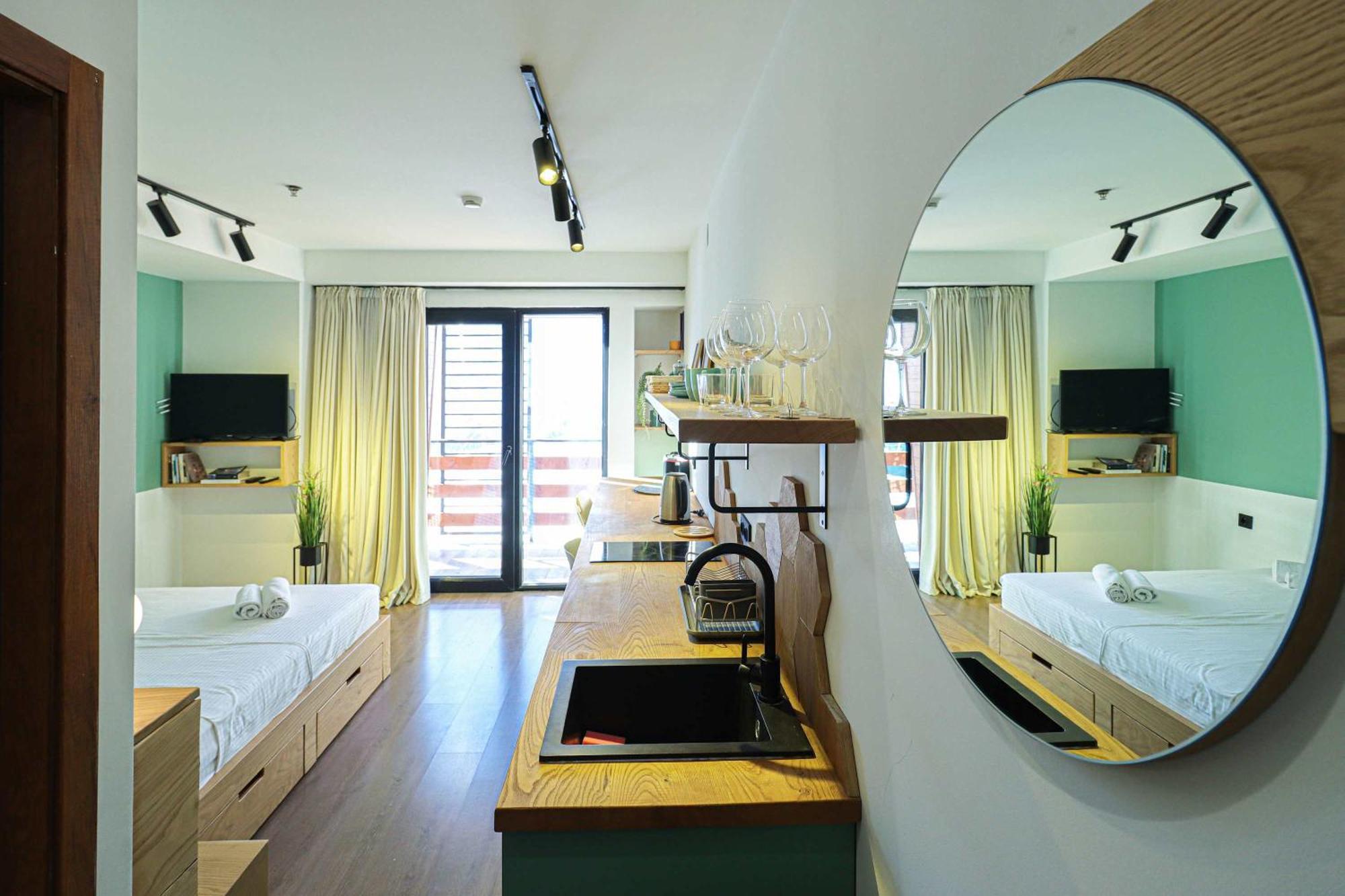 Stylish With Balcony In Marshall Project Apartment Gudauri
