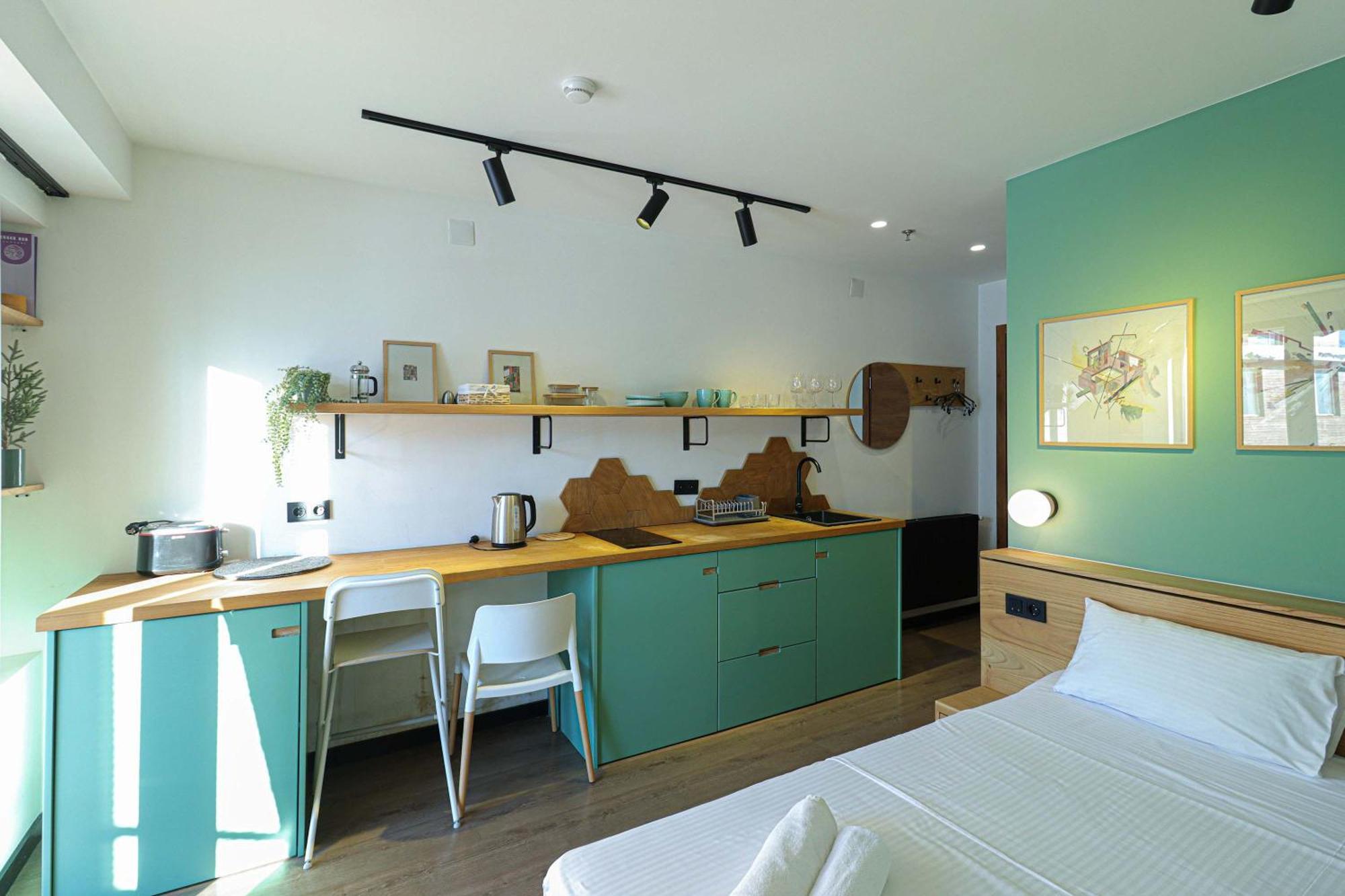 Stylish With Balcony In Marshall Project Apartment Gudauri